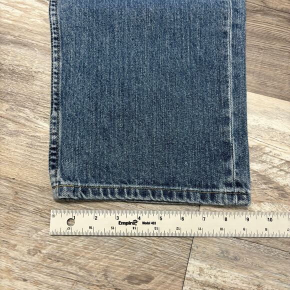 Vintage Y2k Nautica Mid Wash Blue Mens 36x33 Relaxed Loose Baggy‎ 2000s Jeans - Picture 10 of 11